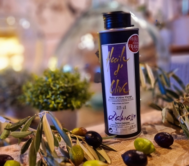 Huile d\'olive vierge Fruit Noir 25cl