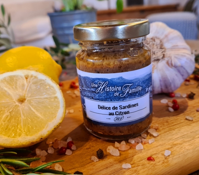 Dlice de Sardines au Citron 80gr